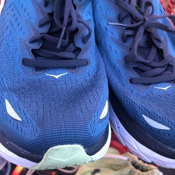 HOKA ONE ONE Teal Green Neon Sneakers - Picture 8 of 10